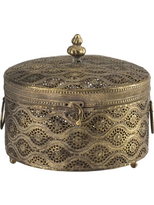 Paşabahçe Metal Dekoratif Kutu 23X18 cm