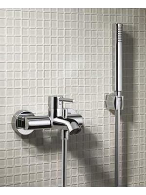 Seraç Suit A45543 1f El Duşu Takımı, Krom