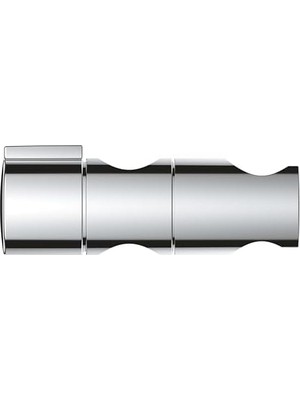 Seraç Universal Duş Başlığı Tutucu, 22 mm Sürgülü Raylar ile Uyumlu, El Duşu Tutucu, Duş Başlığı Askısı, Hareketli, Ayarlanabilir, Krom, 27723001