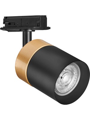 Osram Tracklight Spot Cylinder Gd Bk GU10