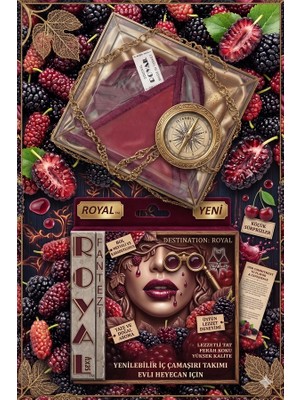 Nevamel® Fantezi Tüketilebilen Yenilebilir Karadut Aromalı Iç Çamaşırı Takımı