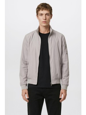 Altınyıldız Classics Mevsimlik Standart Fit Normal Kesim Dik Yaka Fermuarlı Cepli Bomber Ceket Mont