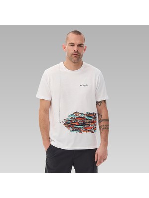 Columbia Csc Pfg Vintage Fish Erkek Kısa Kollu T-Shirt