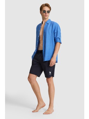 U.s. Polo Assn. Erkek Lacivert Deniz Şortu 50322256-VR033
