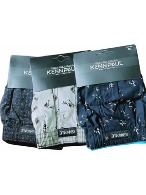 Hace Bazaar Kenpaul Poplin Erkek Boxer Battal Beden 3xl -Hcb