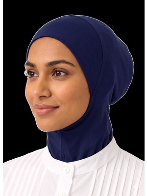 Hace Bazaar Freshness B002 Lacivert Ninja Tesettür Bone -Hcb
