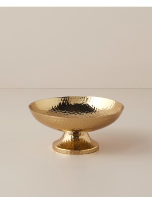 English Home Bella Metal Dekoratif Tabak 19X9CM Gold