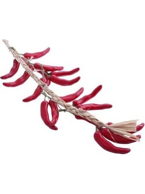 Sync Ticaret Euro Flora Yapay Sebze Biber Salkım 50 cm