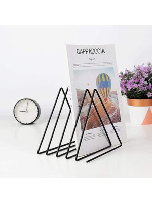Sync Ticaret Go Dekor Modern Tasarım Metal Dergilik Kiti Iskandinav 3'gen 4 Gözlü Dergilik & Gazetelik