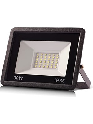 Larskas 30W LED Spot, Dış Mekan 3000LM LED Duvar Spot Lambası, Dış Mekan Spot Işığı, Soğuk Beyaz 6000 K Su Geçirmez IP66 LED Işıklı Spot, Atölye Garaj Bahçe Için          [enerji Sınıfı F]