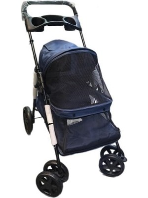 Tommy Evcil Hayvan Arabası 74,5X46,5X97,5 cm Lacivert 15