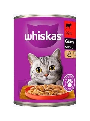 Larskas Whiskas Biftekli Konserve Kedi Sı 400 G