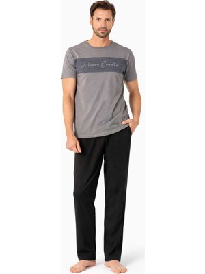 Pierre Cardin Penye Kısakol Pijama TAKIMLK-PC6080
