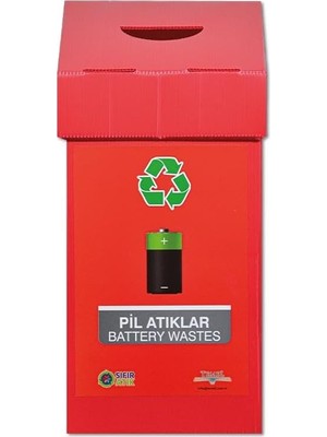 Sync Ticaret Geri Dönüşüm Kutusu Pil Atık Kutusu