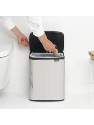 Sync Ticaret Brabantia Brilliant Krom Çöp Kutusu 12L