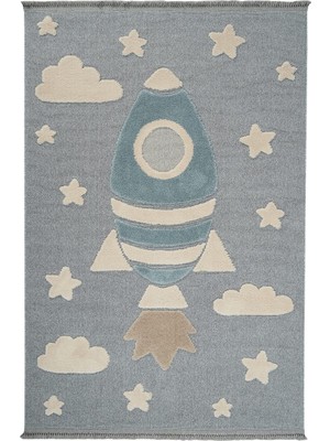 Sync Ticaret Dolce Vita Kids Çocuk Halı Serisi (474 Space, 120X180 Cm)