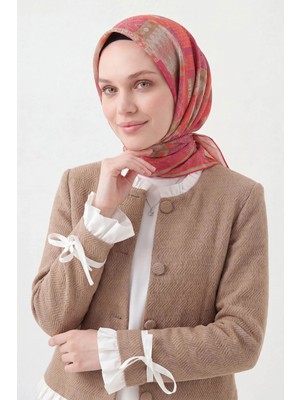 Silk Home Soft Eşarp Authentic Fuşya