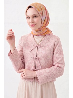 Silk Home Soft Eşarp Authentic Pembe