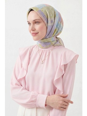 Silk Home Soft Eşarp Authentic Fıstık Yeşili