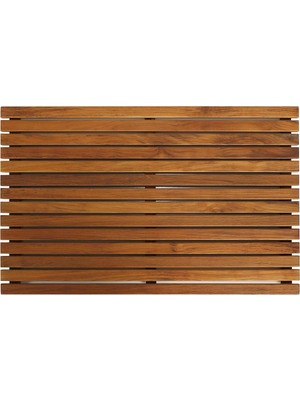 Sync Ticaret Zen Shower Spa, Masif Tik Ağacı ve Yağlanmış Bitirme, Kahverengi (Tik Ağacı), 31,5 Inç G x 19,5 Inç