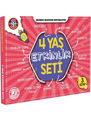 Çocuk Akademi 4 Yaş Etkinlik Seti