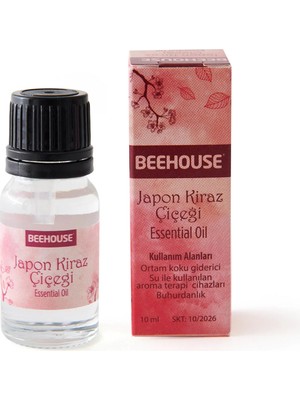 Matmel Japon Kiraz Çiçeği Esansiyel Buhurdanlık Yağı - Pembe - 10 ml