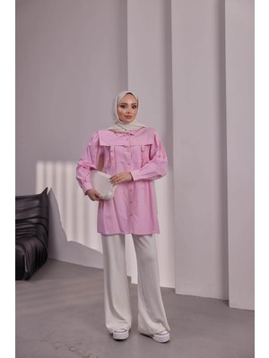 Bwest Poplin Gömlek - Pembe