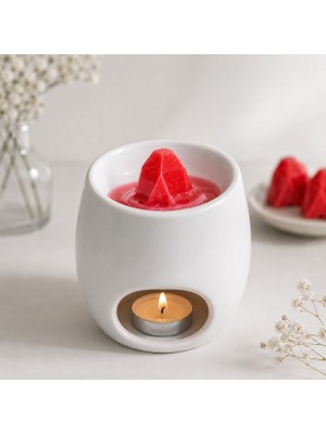 HBMB Store 9 Adet Sandal Ağacı Kokulu Pembe Renkli Buhurdanlık Mum Eritme Tableti