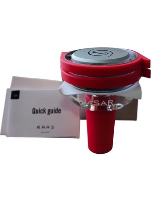 HBMB Store Quasar Nargile Lülesi Raas Model (Kırmızı)