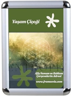 MarkEntegra 4 Adet Videolu - Set A4 21X30 Belge Çerçevesi - Rondo Açılır Kapanır – Işyeri Eczane Kurum Avm Okul Için Duvara Monte Edilebilir (4)