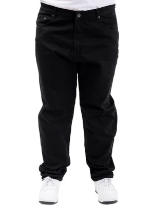 ModeXL Mode Xl Büyük Beden Erkek Kot Pantolon Klasik Neptn 24900 Siyah