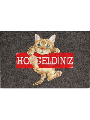 Sync Ticaret Dekoratif Kapı Önü Paspas Dış Mekan Ev Içi Banyo Mutfak Yatak Odası Giriş Paspasları Mr Buldog 40X60
