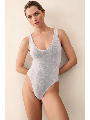 The White Company Bond-Eye Mara Tek Parça Kadın Mayo