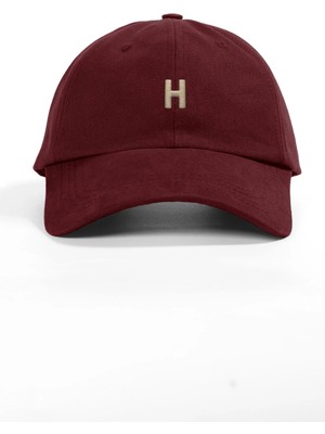 PataCute Minimal Kabartmalı H Soft Baseball Şapka