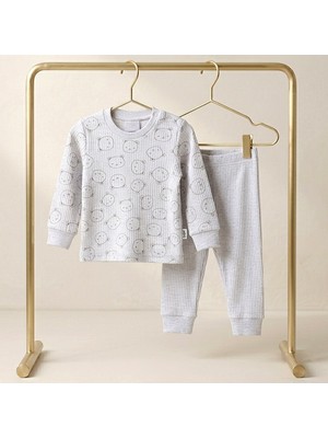Sebi Bebe Ayıcık Kafa Pijama Takımı 9323