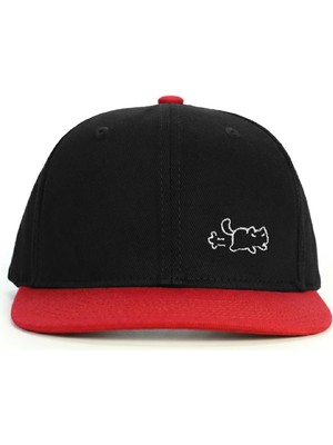 PataCute Cat Fart Snapback Şapka