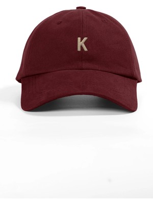 PataCute Minimal Kabartmalı K Soft Baseball Şapka