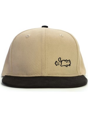 PataCute Cat Fart Snapback Şapka