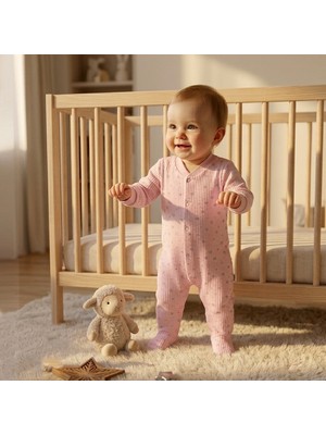 Sebi Bebe Yıldızlı Patikli Tulum 1131
