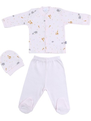 Sebi Bebe Fil Zürafa Pijama Takımı 9193