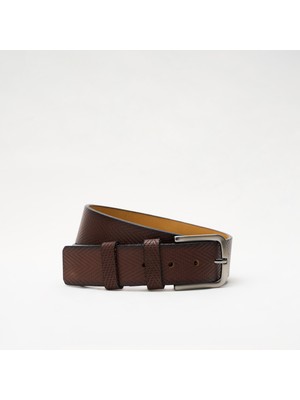   Erkek  GR-040-138 Grande Klasik Kemer (Genişlik 4 Cm)