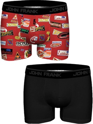 John Frank Fun 2'li Erkek Boxer JF2BFUN108