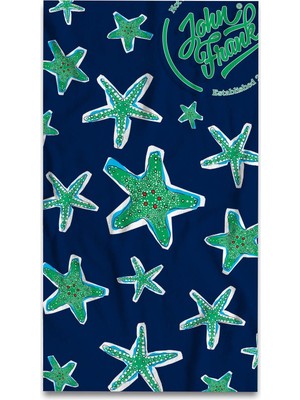 John Frank Unisex Plaj Havlusu JFSS24TW11-STARFISH
