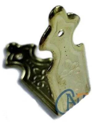 Aydogan's Dekoratif Sandık, Kutu Kenarı, 11X32MM, Sarı, 1 Adet