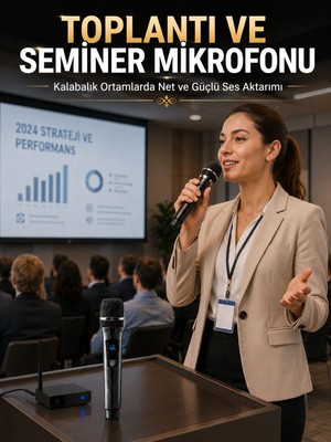 Çift Mikrofon Seti Profesyonel Ses Performansı