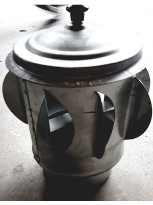 Dorello Boru Çapı 13 cm Aspirator Fırıldağı Rüzgar Gülü Döner Soba Bacası Bacamatik