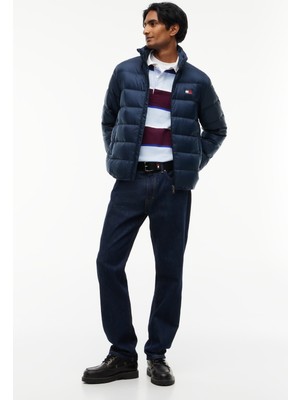 Tommy Hilfiger Tjm Lıght Down Packbl Jacket Ext Erkek Mavi Mont - DM0DM23231
