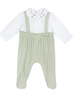 Chicco Kız Bebek Paça Içinden Açılan Tulum