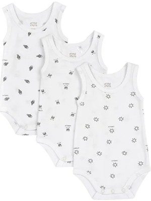 Chicco Bebek 3lü Kolsuz Body Set