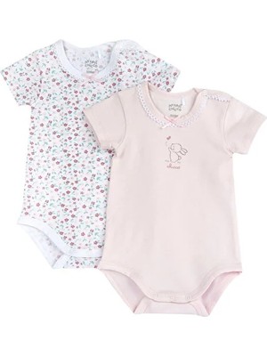 Chicco Kız Bebek 2li Kısa Kollu Body Set
